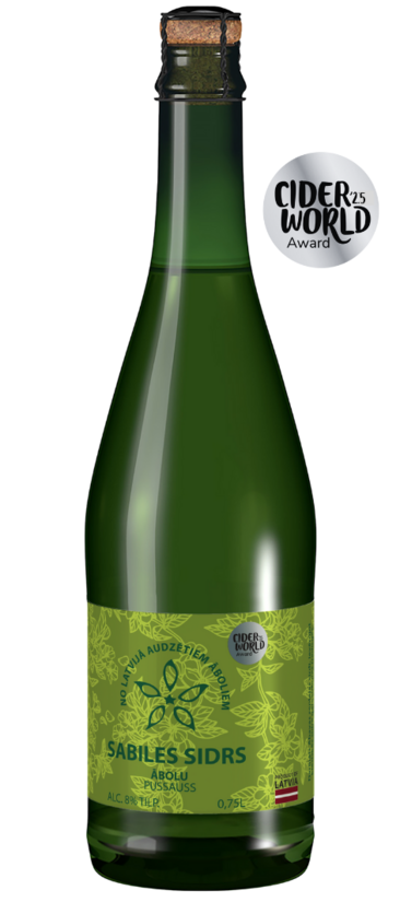 Semi-dry apple cider, 8.0%, 0.75L