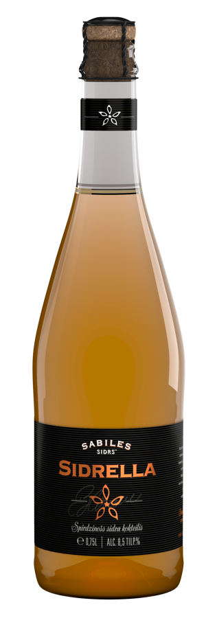 "Sidrella" cider cocktail 8.5%, 0,75L